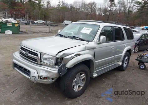 2000 Toyota 4Runner Limited V6 z USA, uszkodzony, nr VIN JT3HN87R9Y0304435